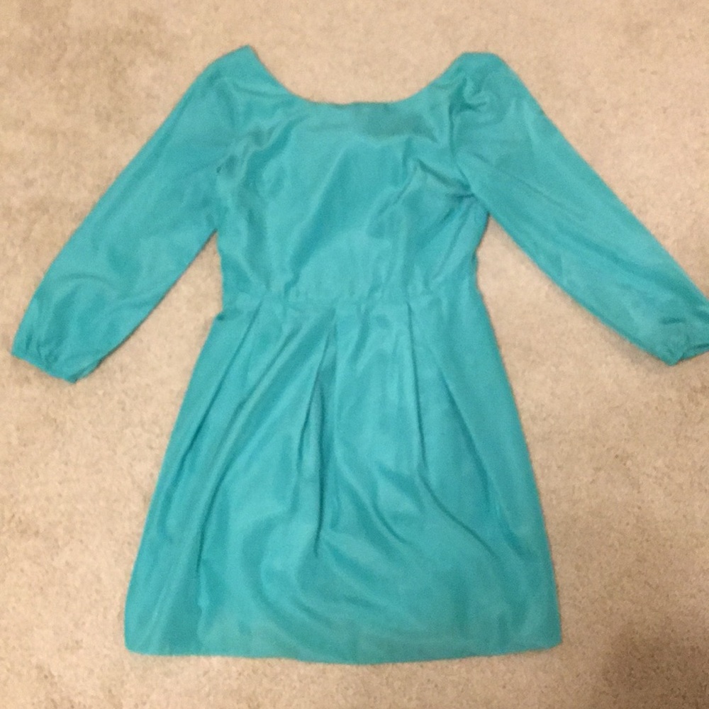 Sea foam green formal dress